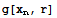 g[x_n, r]