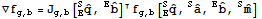 ∇f_ (g, b) = J_ (g, b)[_E^SOverscript[q,^], ^EOverscript[b,^]] f_ (g, b)[_E^SOverscript[q,^], ^SOverscript[a,^], ^EOverscript[b,^], ^SOverscript[m,^]]