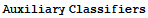 Auxiliary Classifiers